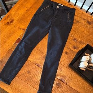 Women's Navy Blue Jeans